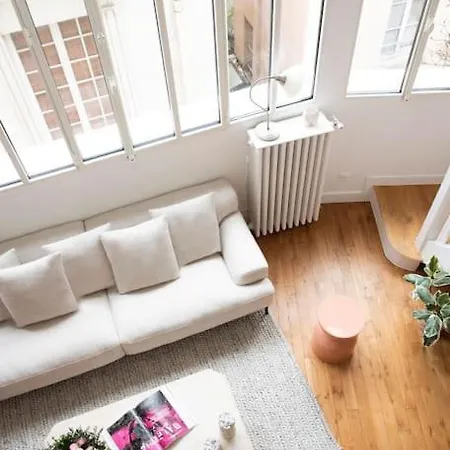 Triplex Lumineux Avec Balcon - 500m Champs Elysees 巴黎